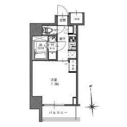 S-RESIDENCE南堀江の物件間取画像